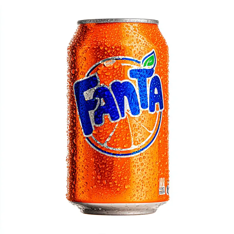 Fanta Naranja lata
