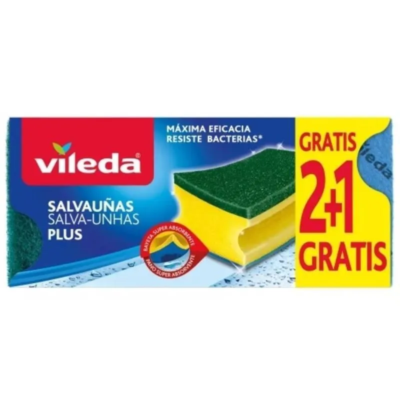SALVAUÑAS VILEDA 3X2 TRIPLE