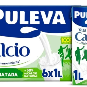 LECHE PULEVA CALCIO SEMI BRIK 1 L C/6