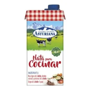NATA COCINA 18% ASTURIANA BRIK 200 GR.