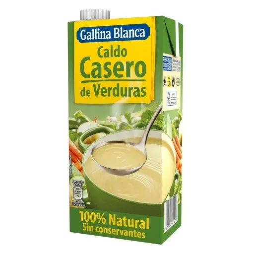 CALDO VEGETAL BRIK 1L G.BLANCA VERDURAS