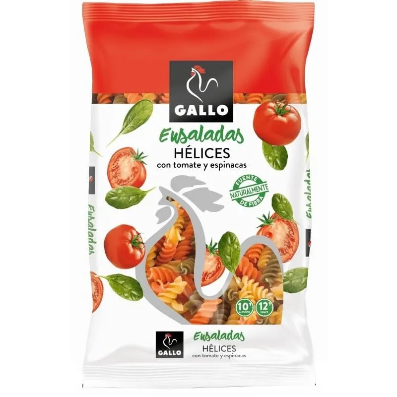 HELICES VEGETALES GALLO 250 GR