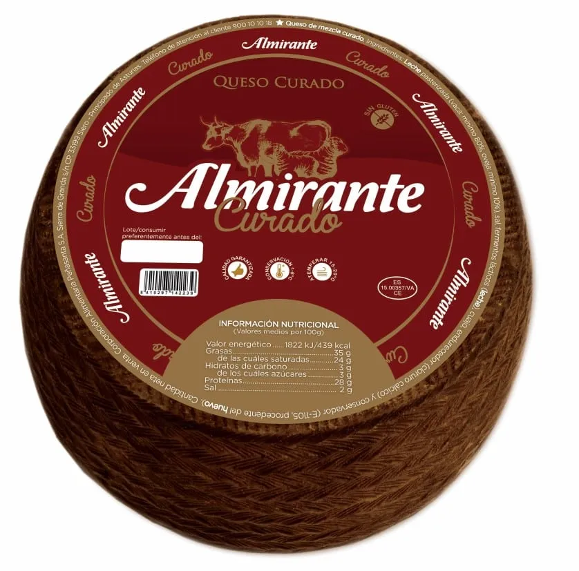 SANABRIA QUESO CURADO 1/2 PIEZAS 1.5 APR