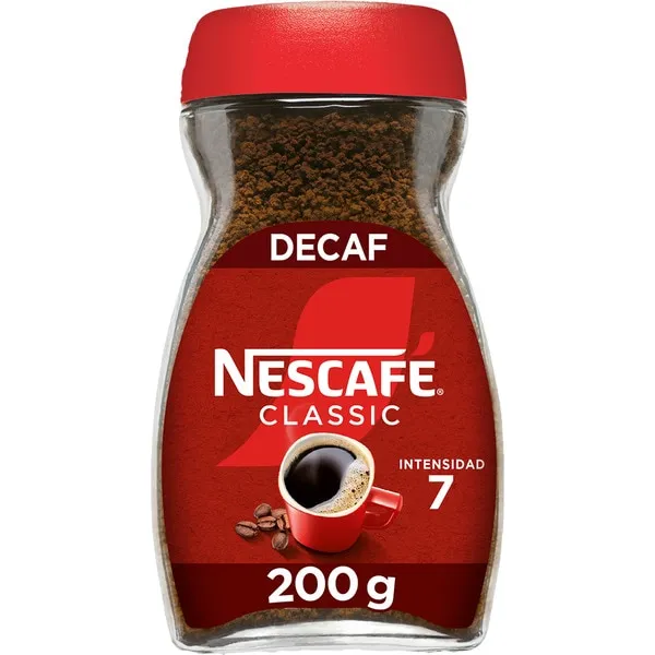 NESCAFE DESCAFEINADO 200 GRS TARRO