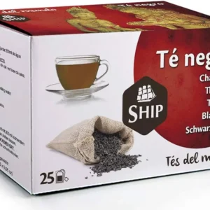 TE NEGRO SHIP ESTUCHE 25 SOBRES