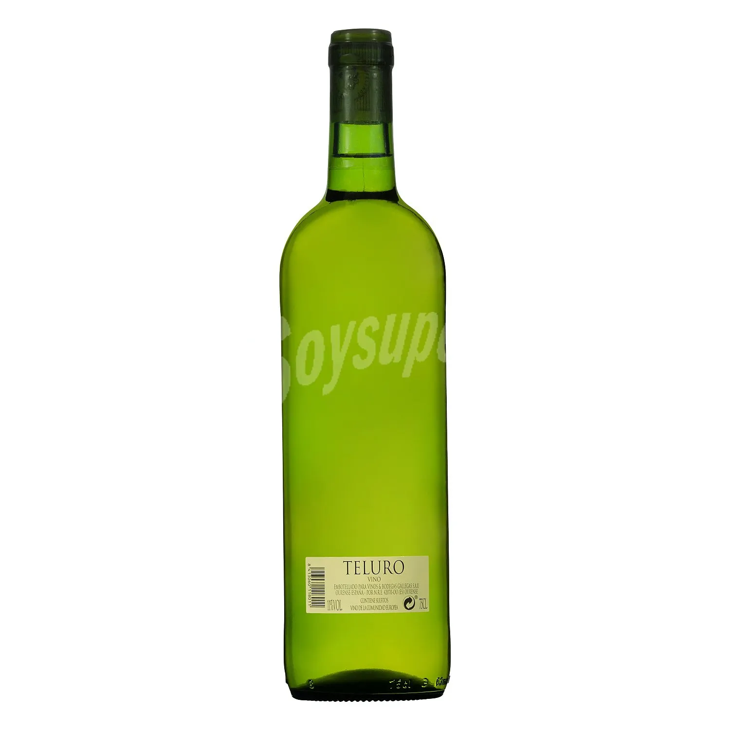 VINO TURBIO JOVEN BLANCO 75 CL TELURO