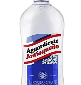 AGUARDIENTE ANTIOQUEÑO AZUL 1 LITRO S/A