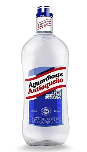 AGUARDIENTE ANTIOQUEÑO AZUL 1 LITRO S/A
