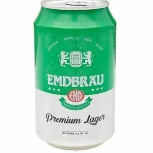 CERVEZA EMDBRAU LATA 330 PACK 12 U