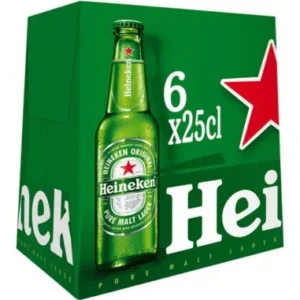 HEINEKEN 1/4 PACK 6 250 cl.4x24