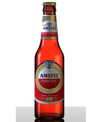 CERVEZA AMSTEL 1/3 RETORNABLE C/ 24 UND