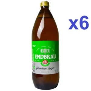 CERVEZA EMD-MOLEN 1 L PACK 6 BOTELLAS
