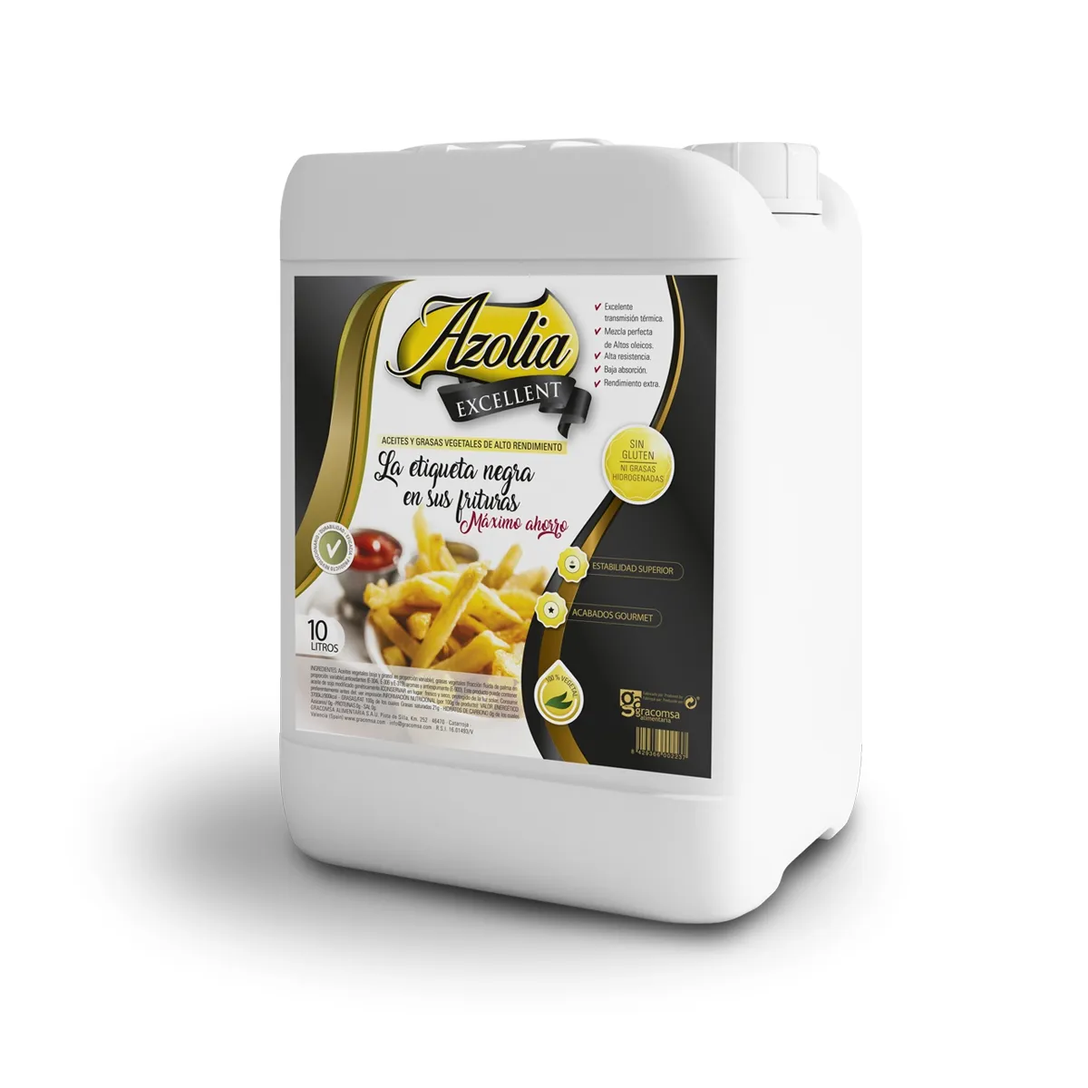 ACEITE AZOLIA EXCELLENT 10 L FRITURAS