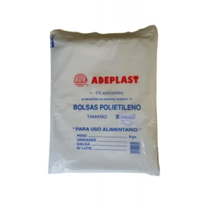 BOLSAS POLIETILENO TR. 25/30 1 KG
