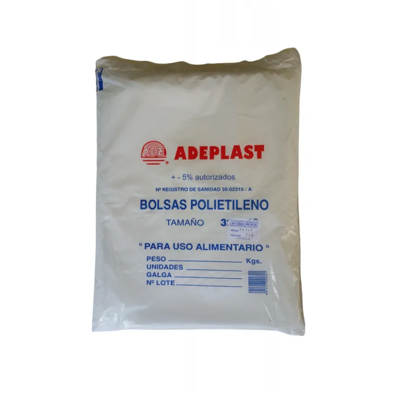 BOLSAS POLIETILENO TR. 40/50 3 KG