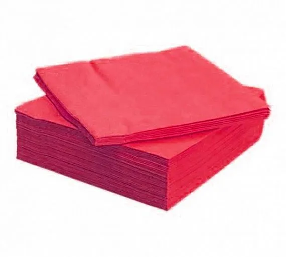 SERVI 40X40 ROJA 2 CAPAS 50 UN