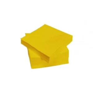 SERVI 40X40 AMARILLA 2 CAPAS 50 UN