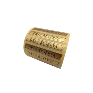 ETIQUETA CAPSETA ORO 5X2 PTE 1000 U E M