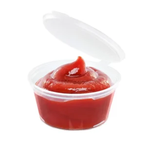 TARRINA SALSA PP 120 ML+BISAGRA P 50