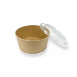 ENVASE KRAFT+TAPA 750 ML PAQ 25 REDONDO