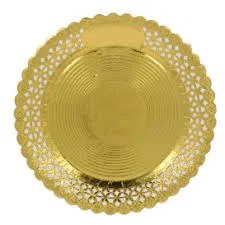 PLATO BLONDA ORO 30 CM UNI PTE50
