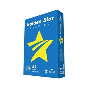 FOLIOS A-4 GOLDEN STAR PTE 500 HOJAS
