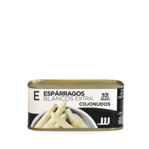 ESPARRAGOS JJJ D.O NAVARRA 8/12 1 KG LAT