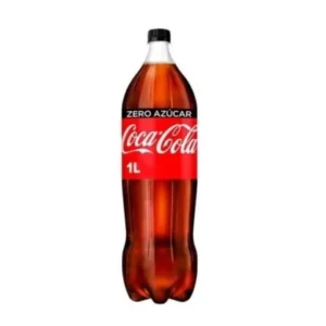 COCA COLA ZERO PET 1 LITRO C/12 BOTELLAS