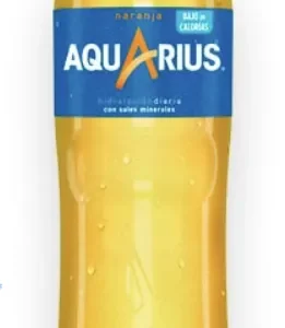 AQUARIUS NARANJA PET 1 LITRO C/12 BOTELL