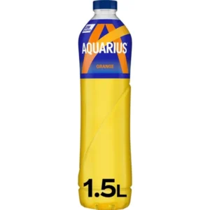 AQUARIUS NARANJA PET 1,5 LITROS C/6 BOTE