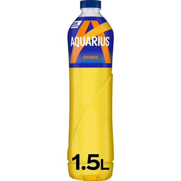 AQUARIUS NARANJA PET 1,5 LITROS C/6 BOTE
