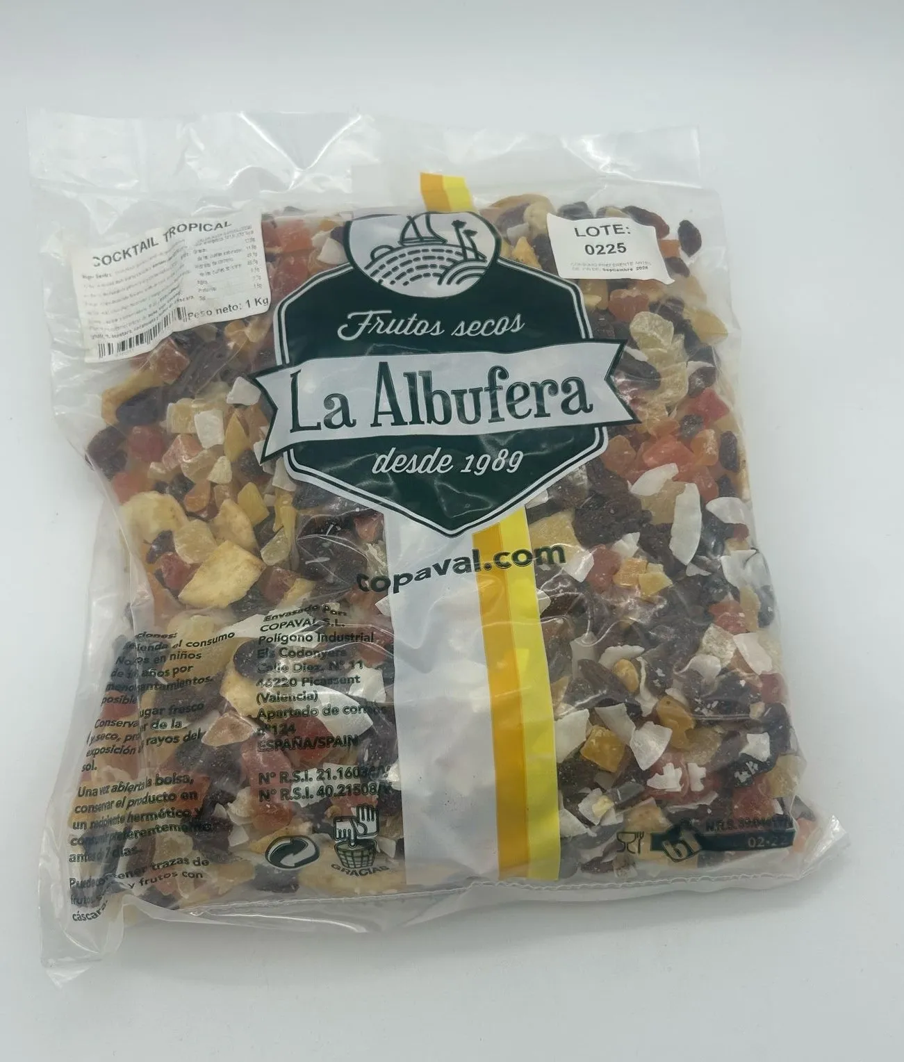 ALBUFERA COCKTAIL TROPICAL 1 KG.