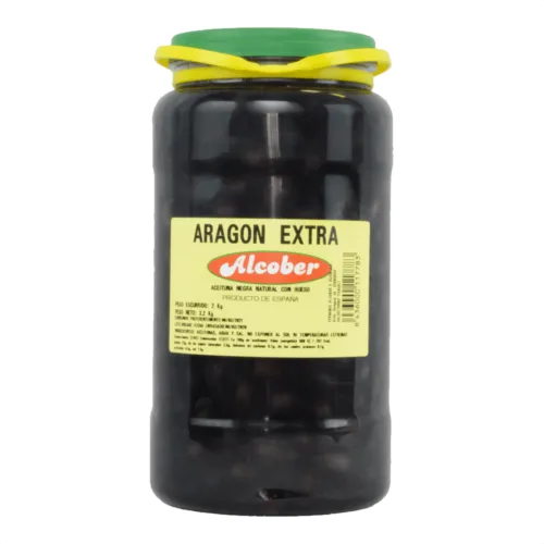 ALCOBER NEGRAS ARAGON CUBO 5 KG.