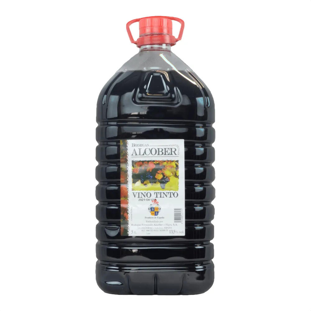 ALCOBER VINO TINTO GFA. 2 LTR.