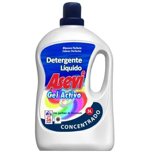 ASEVI DETER.LIQUIDO GEL 3 LT.