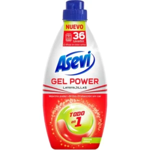 ASEVI LAVAVAJILLAS GEL POWER 720ML.