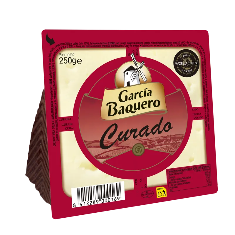 BAQUERO CUÑA CURADO 250 GR.