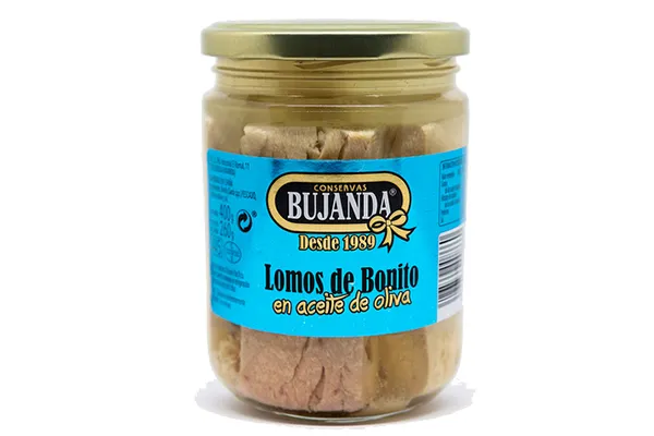 BUJANDA BONITO TRONCO AOVE 212 ML.