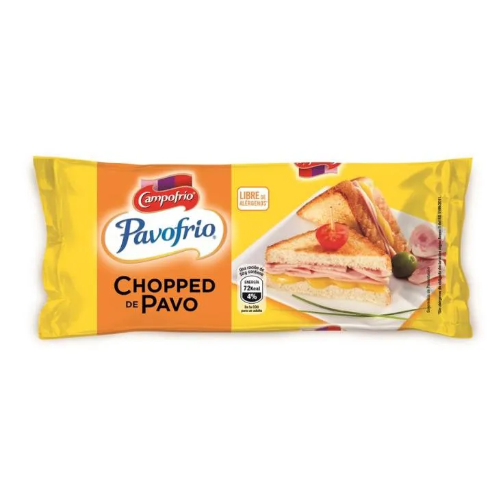 CAMPOFRIO CHOPED PAVO MINI 380 GR