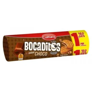 CUETARA BOCADITOS CHOCO  150 GR. 1.20 Eu