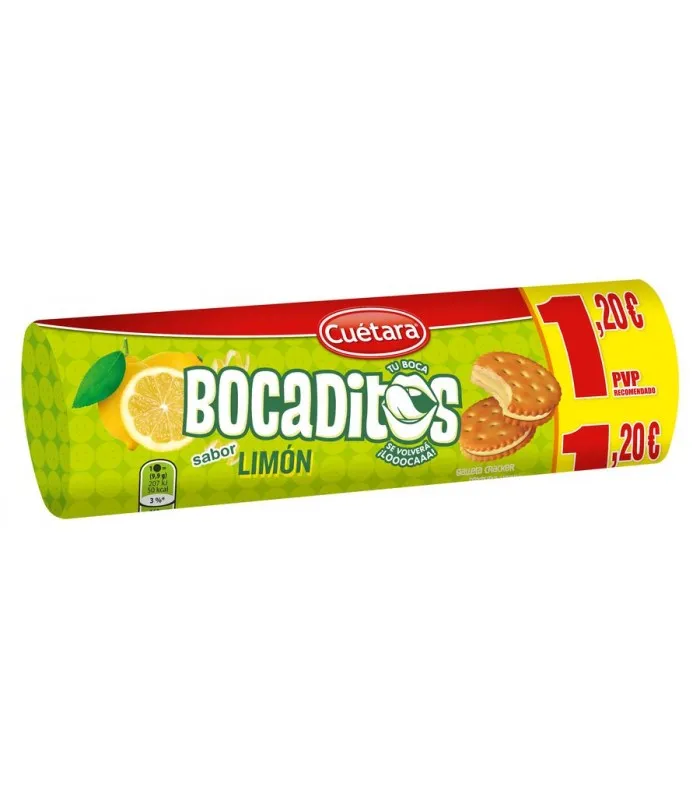 CUETARA BOCADITOS LIMON 150 GR.1