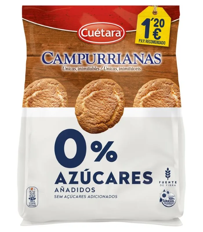 CUETARA CAMPURRIANAS 0 %AZ 132 GR.1.2 ?
