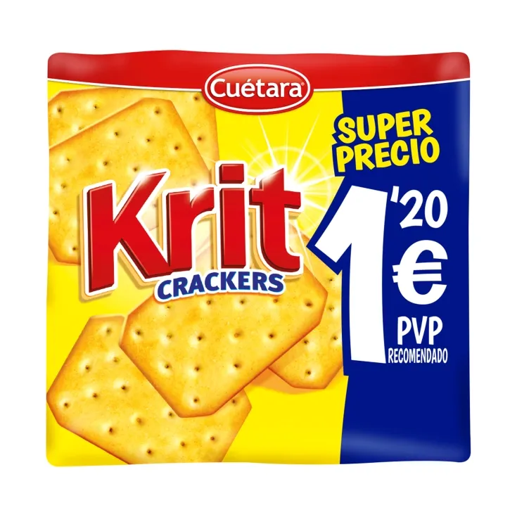 CUETARA CRACKERS 200GR. 1.2 EURO