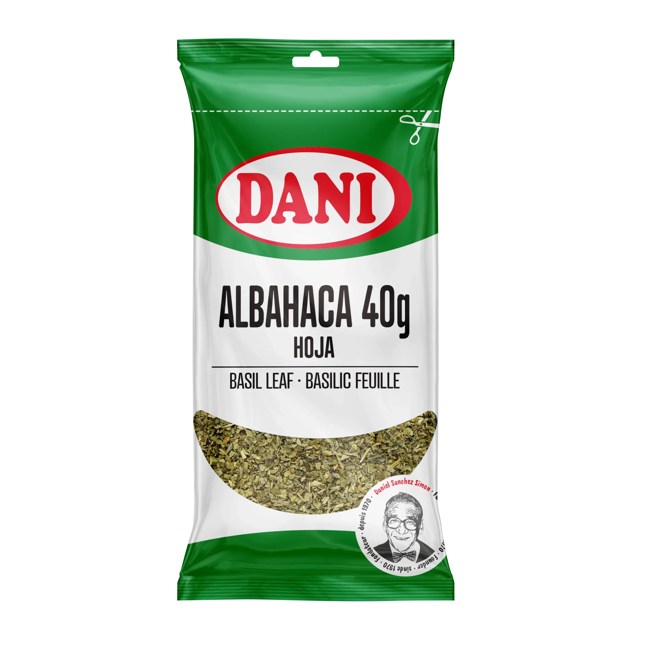 DANI ALBAHACA HOJA 40 GR