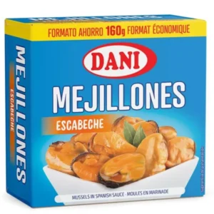 DANI MEJILLONES ESCABECHE 160GR.