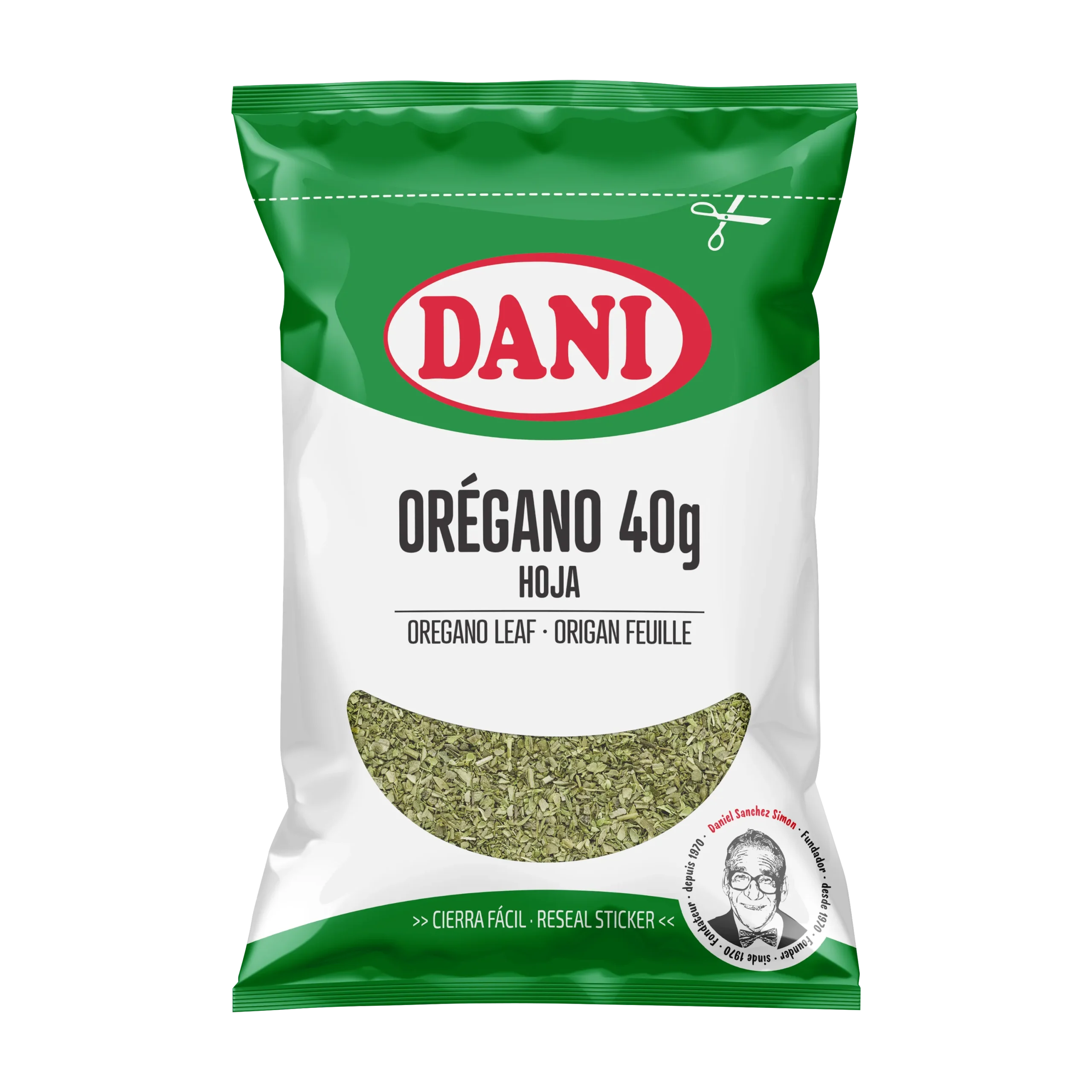 DANI OREGANO HOJA 40 GR.