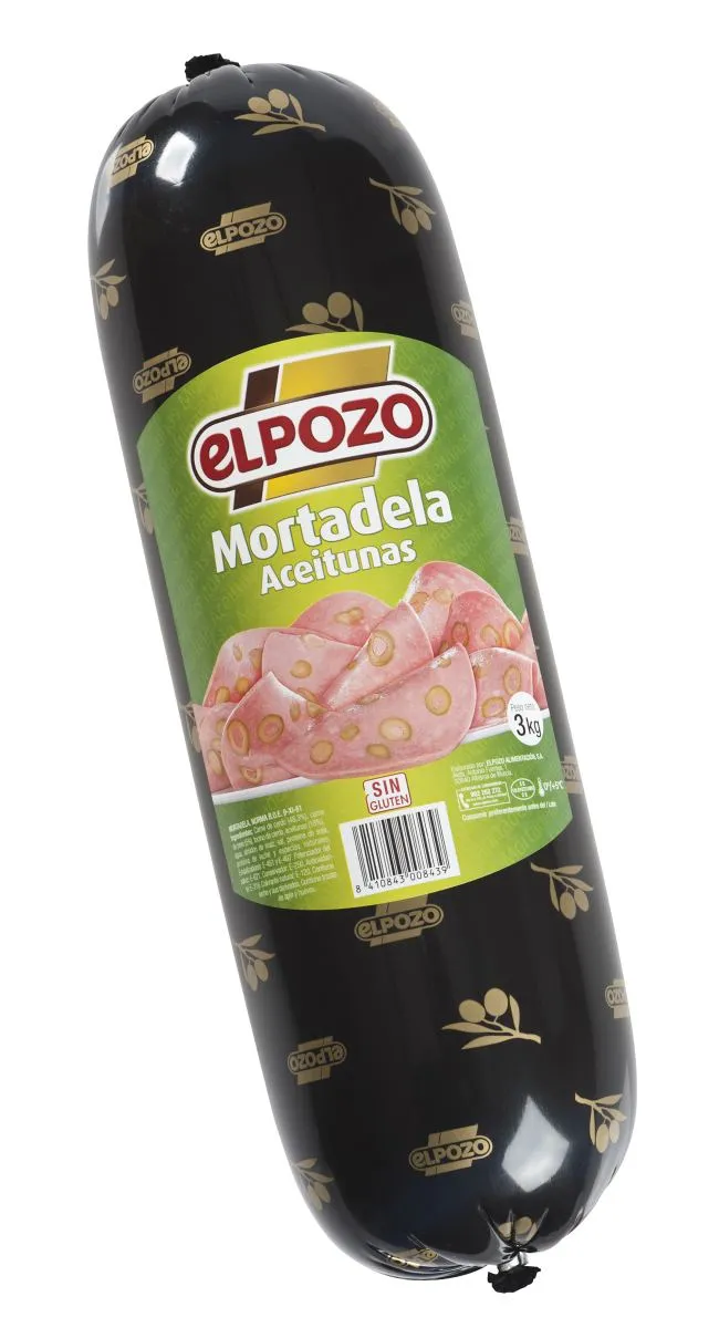 EL POZO MORTADELA SICI C/OLIVAS 3KG PIEZ