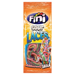 FINI LACETS MULTIFRUITS ACIDES 85GR.