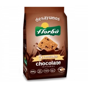 FLORBU DESAYUNOS BY 5 CERE CHOCO INT. 40