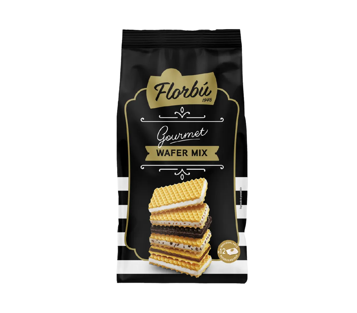 FLORBU WAFFER SURTIDO 330 GR.